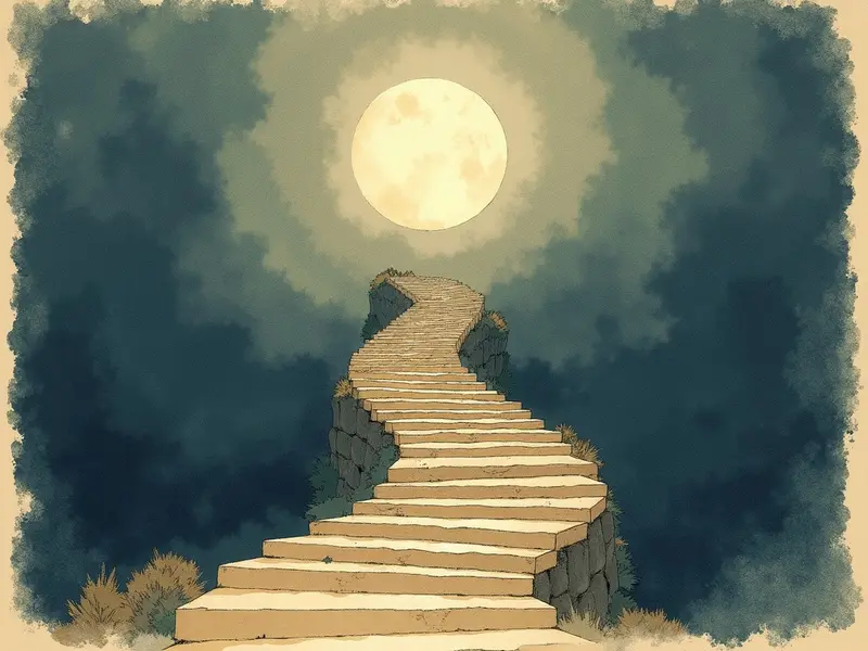 꿈 삽화: 계단