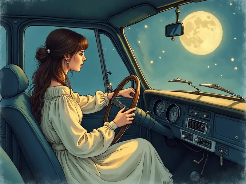 꿈 삽화: 운전하는 꿈
