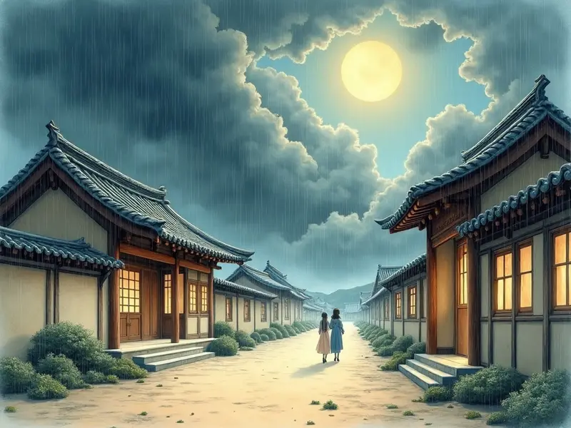 꿈 삽화: 태풍